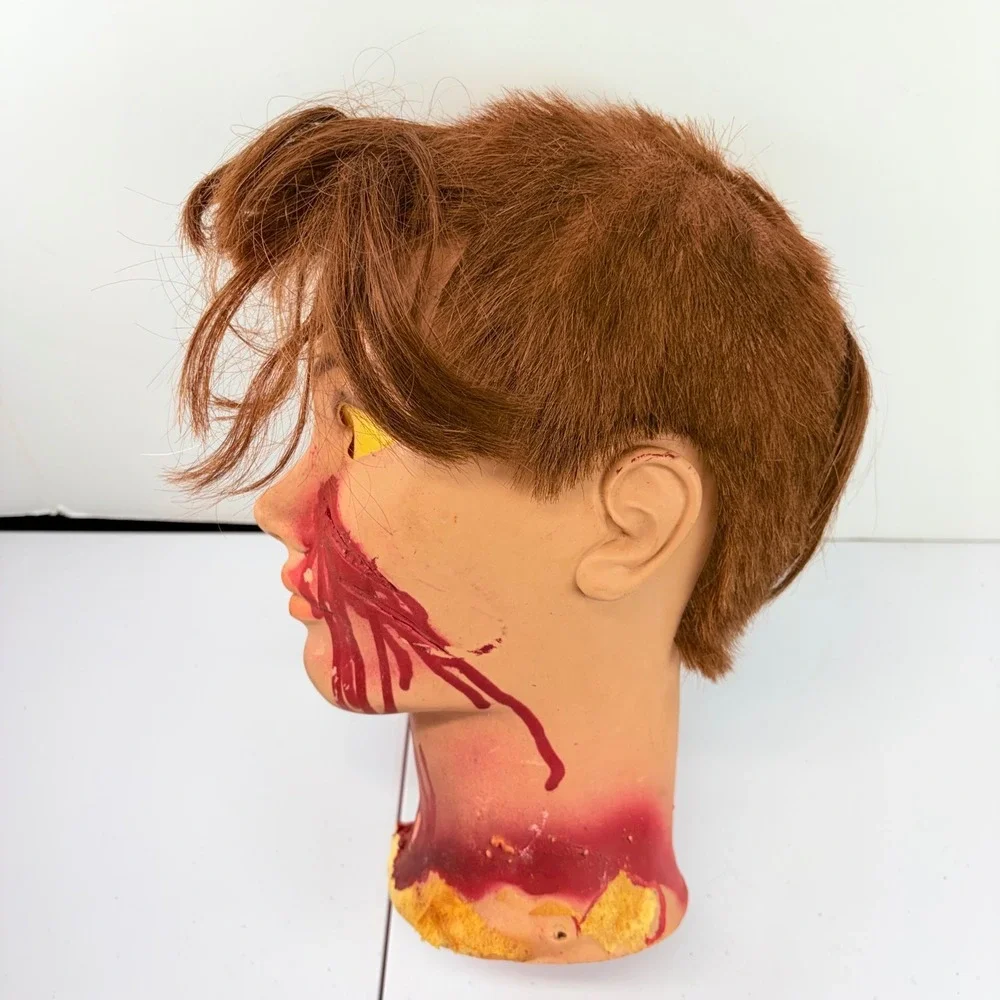 Anatomical Head Halloween Haunted House Prop 11